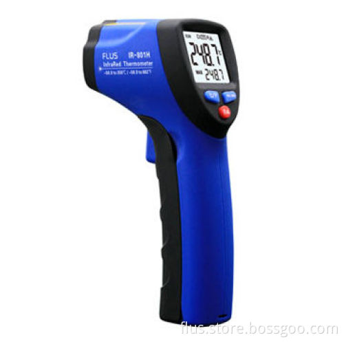 9V Battery Thermometer, Adjustable Emissivity